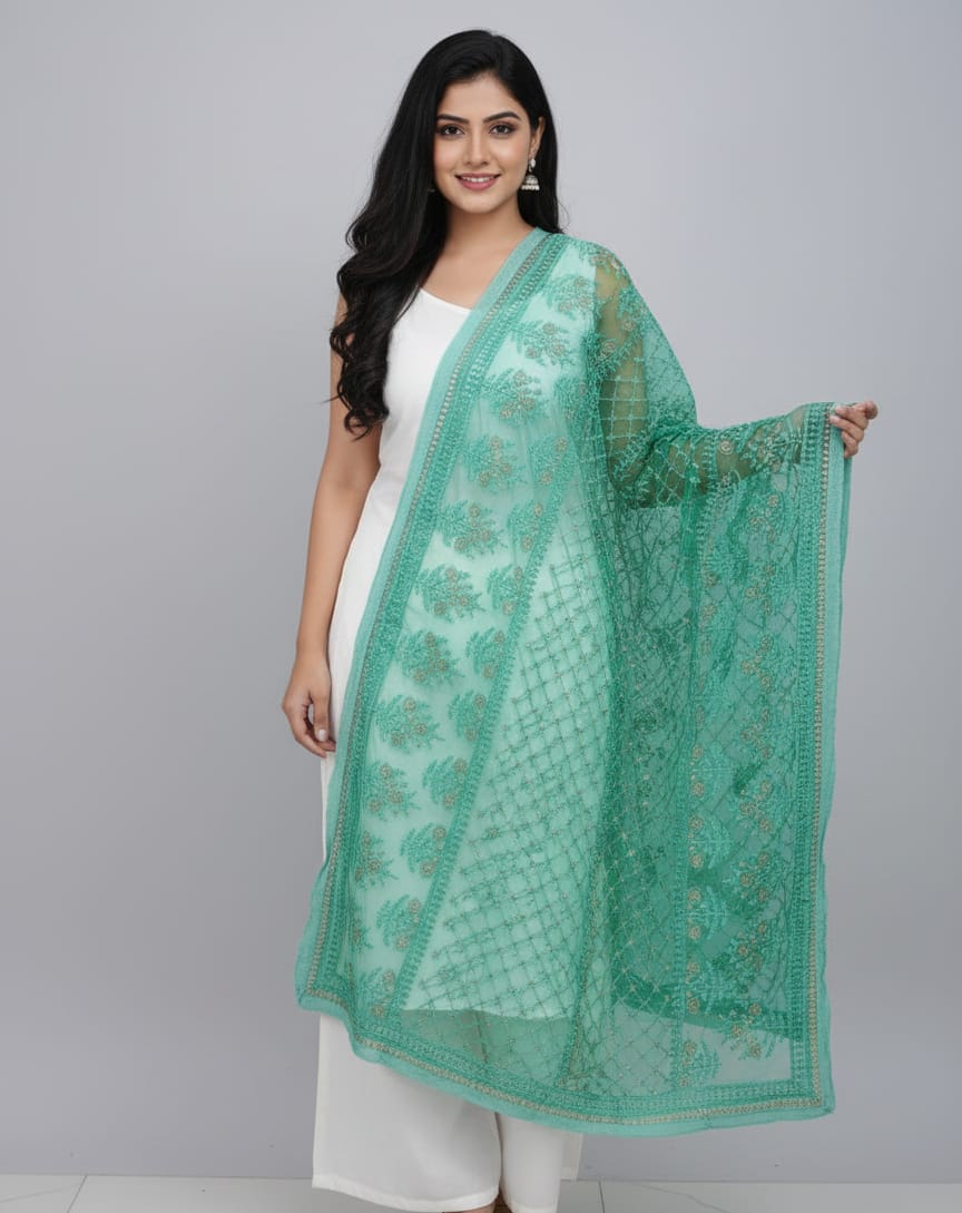 Noor Chikankari dupatta