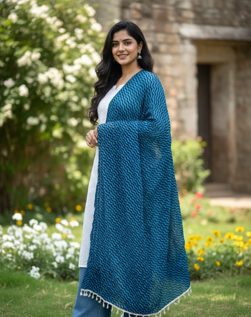 Saanjh Print dupatta